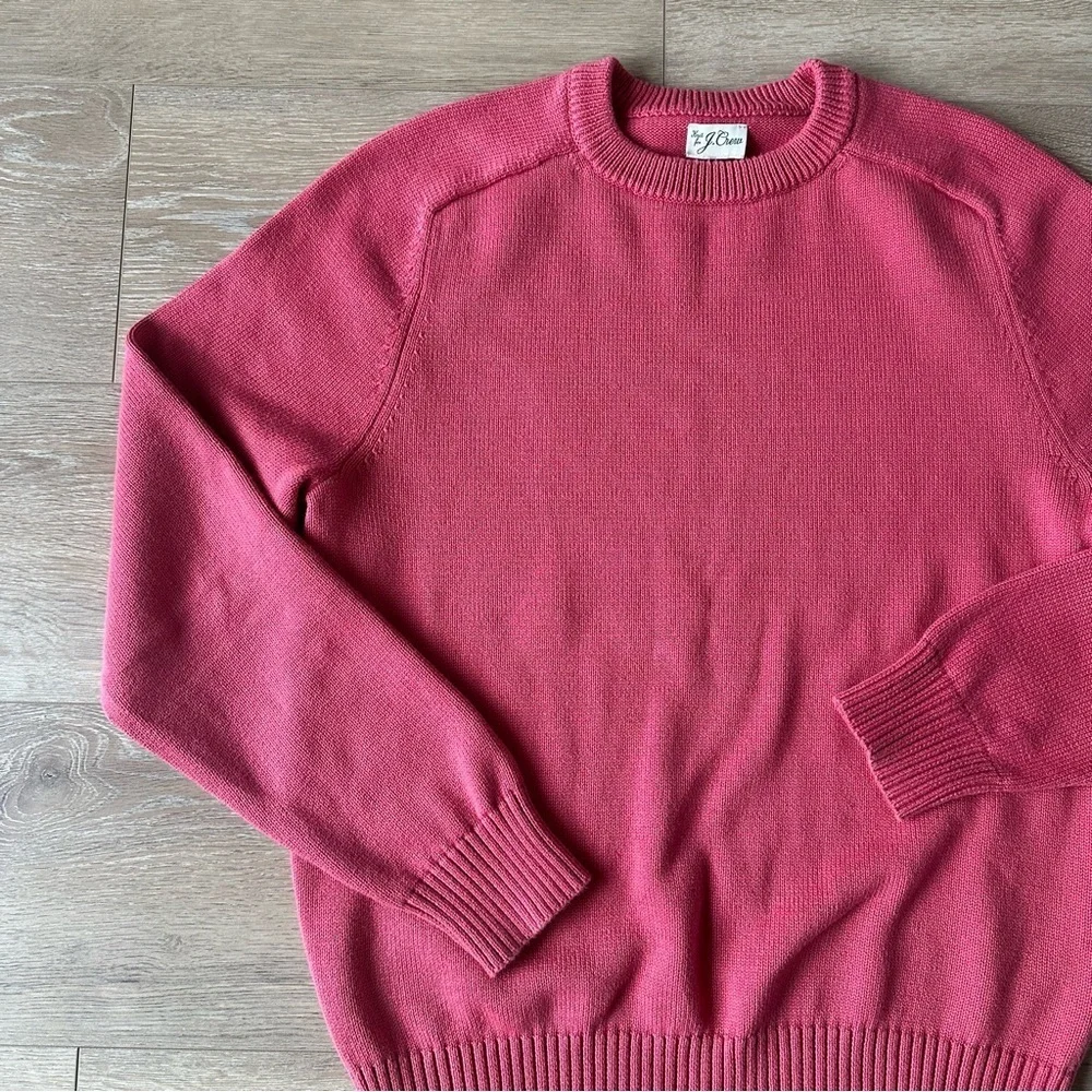 J. Crew 100% Cotton Pink Sweater
